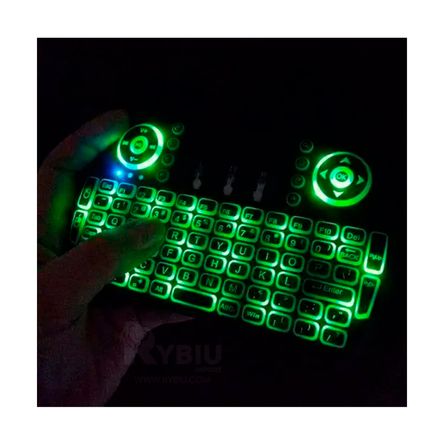 Mini Teclado Inalambrico para Televisión con Luz Led Mini Teclado Inalambrico para Televisión con Luz Led