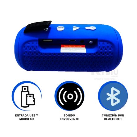 Mini Parlante con Puerto USB para Dispositivos Electricos RYBIU IMPORT