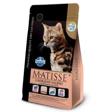 Comida para Gatos Matisse Adultos Castrados Salmón 7.5 Kg Comida para Gatos Matisse Adultos Castrados Salmón 7.5 Kg