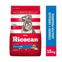 Comida para Perros Ricocan Adultos Cordero Razas Pequeñas 15 Kg