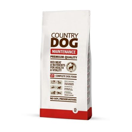 Comida para Perros Country Dog Premium Adultos Maintenance 15 Kg Comida para Perros Country Dog Premium Adultos Maintenance 15 Kg