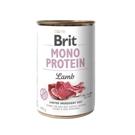 Comida Húmeda para Perros Brit Dog Lata Mono Protein Lamb 400 gr