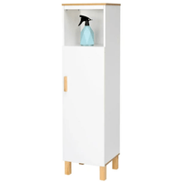 Organizador de Baño Tom Ventitas Home Blanco y Duna