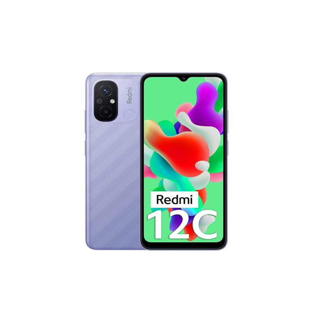 Celular Libre Xiaomi Redmi 12C 6.71 128GB 4GB RAM Gris