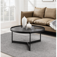 Mesa de Centro Vidrio Oxinn Ventitas Home Negro