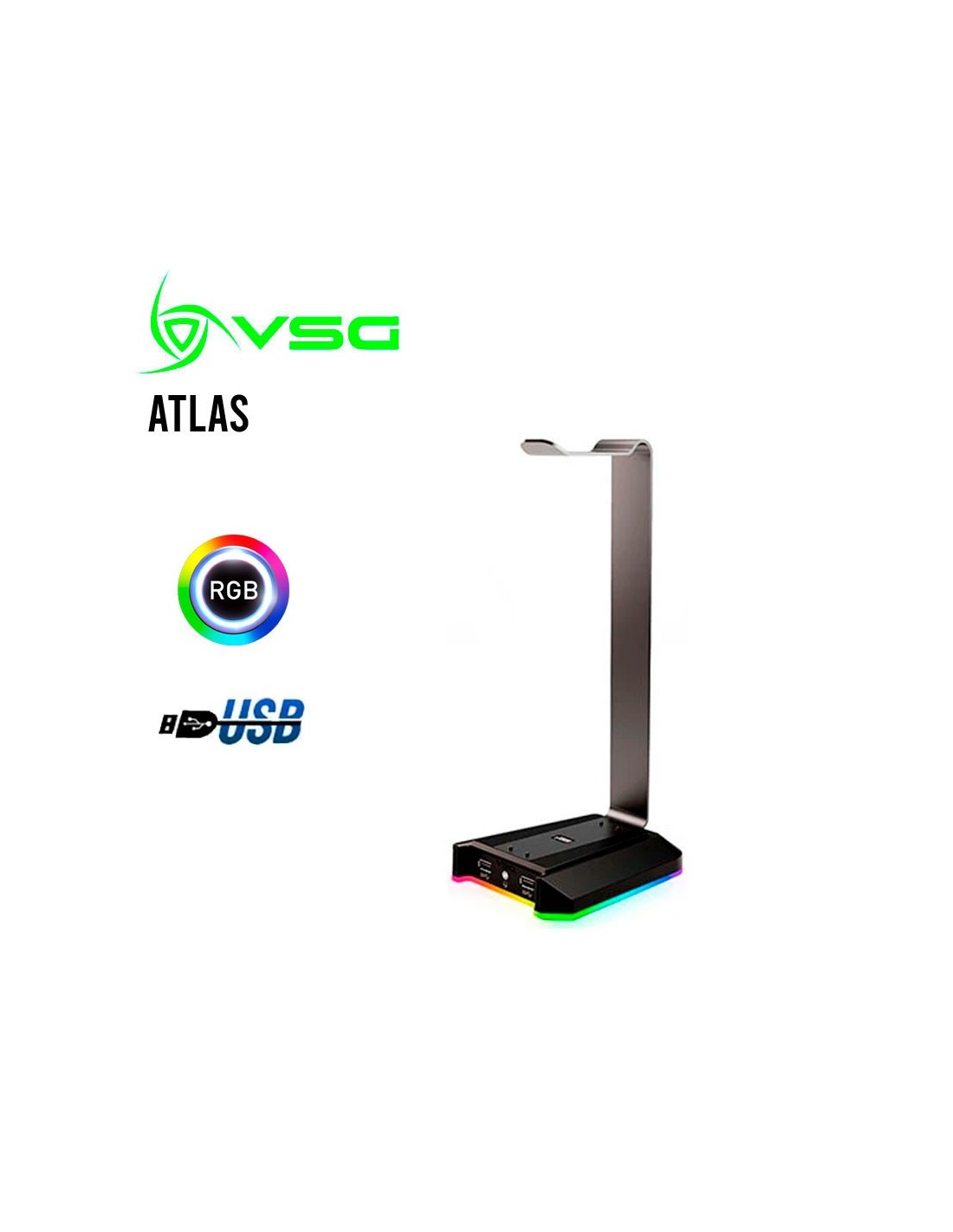 Soporte de Audifonos VSG ATLAS RGB