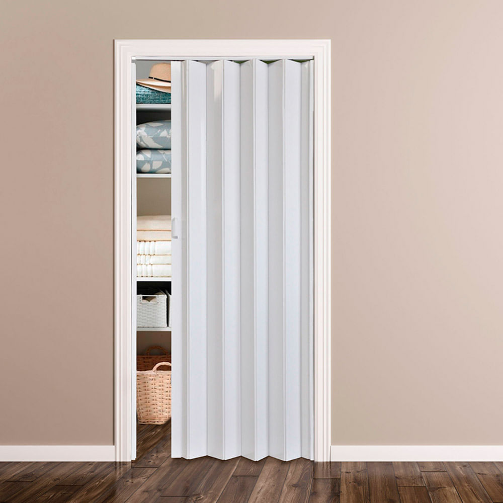 Puerta plegable Gran Sabana Blanca 6mm 70x203cm - Promart