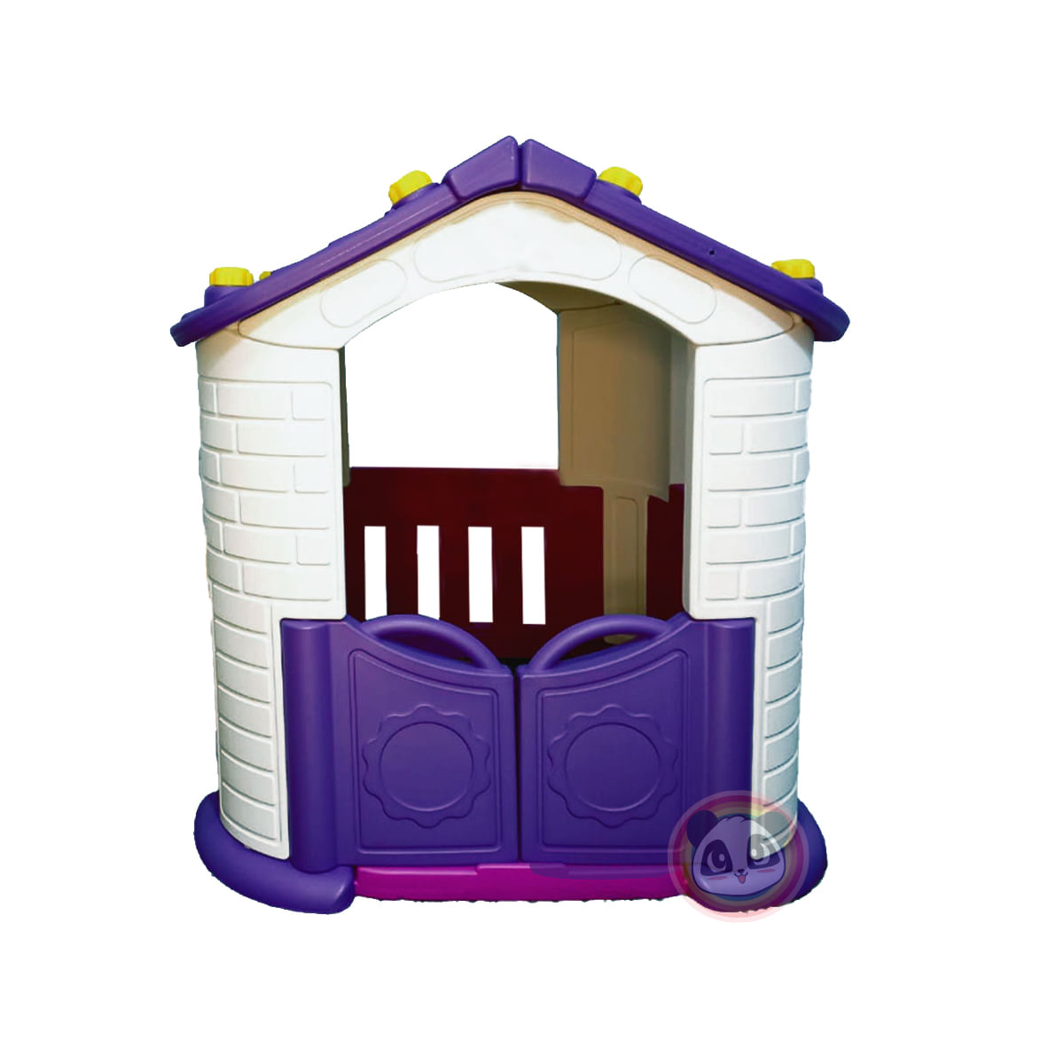 Casita infantil Infantil color amarillo con verde