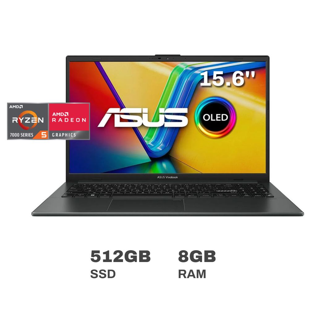 Laptop Asus Vivobook Go 15 Oled E1504fa L1112w Amd Ryzen 5 8gb Ram 4551