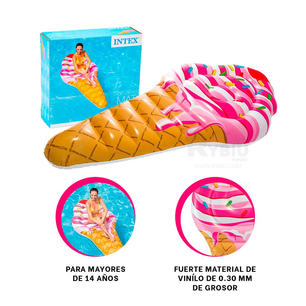 Colchoneta Hinchable De Ondas – 229x86 Cm, Ideal Para Piscina, Lago O Relax En El Agua