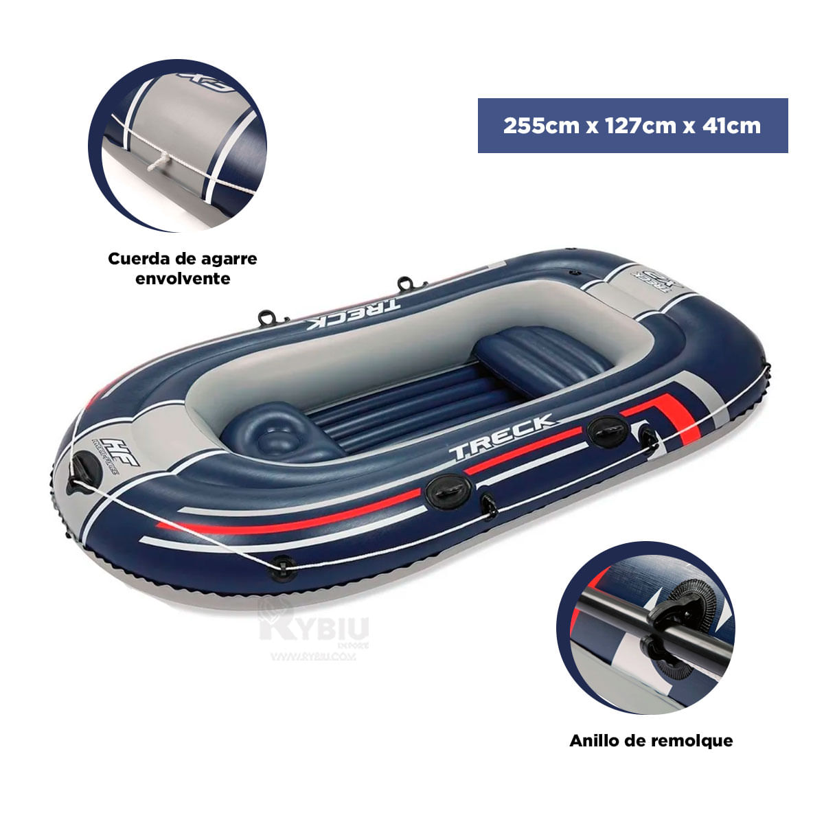 Juego de Botes Hinchables de Colores Aleatorio