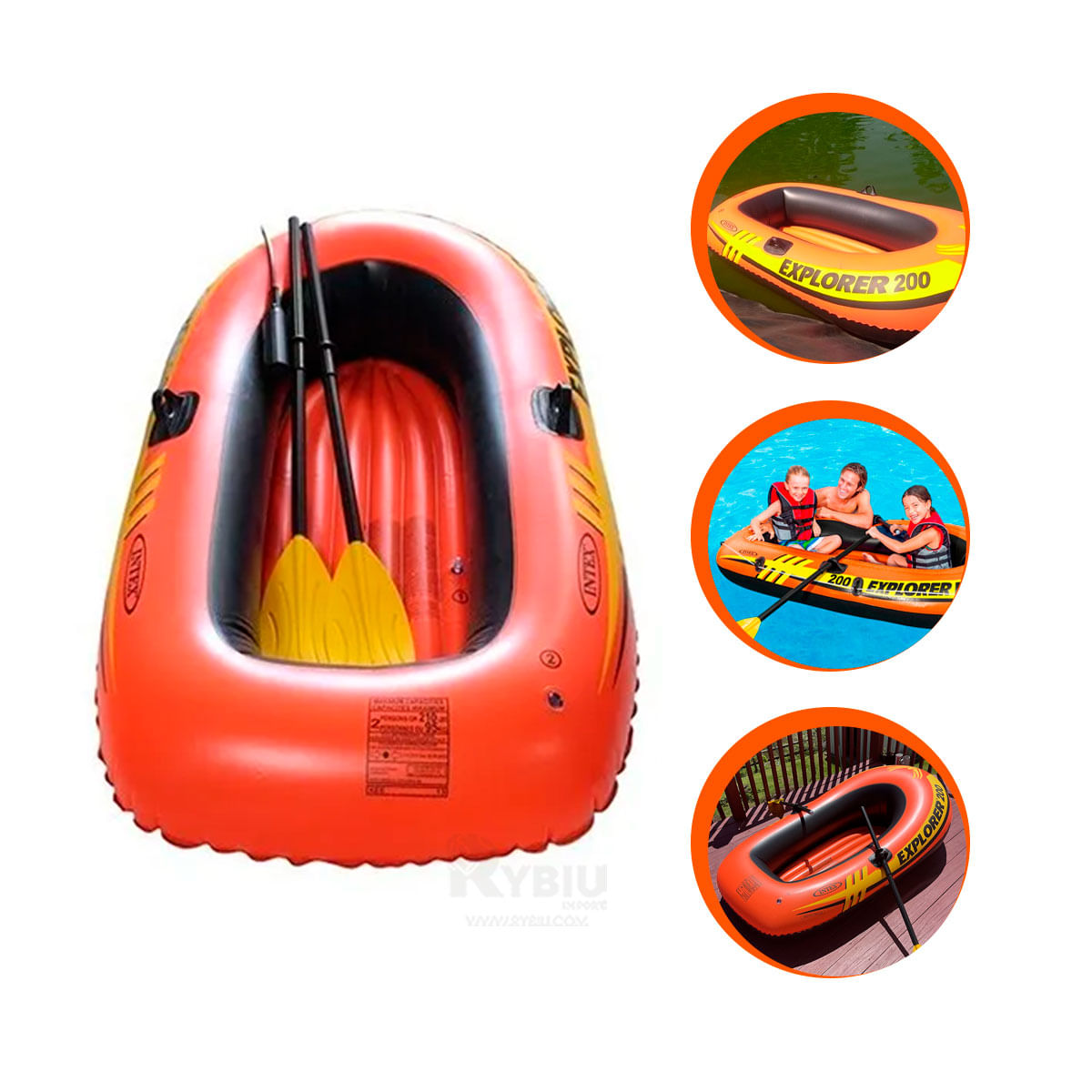 Moderno Bote Tipo Explorer 200 para Lagos