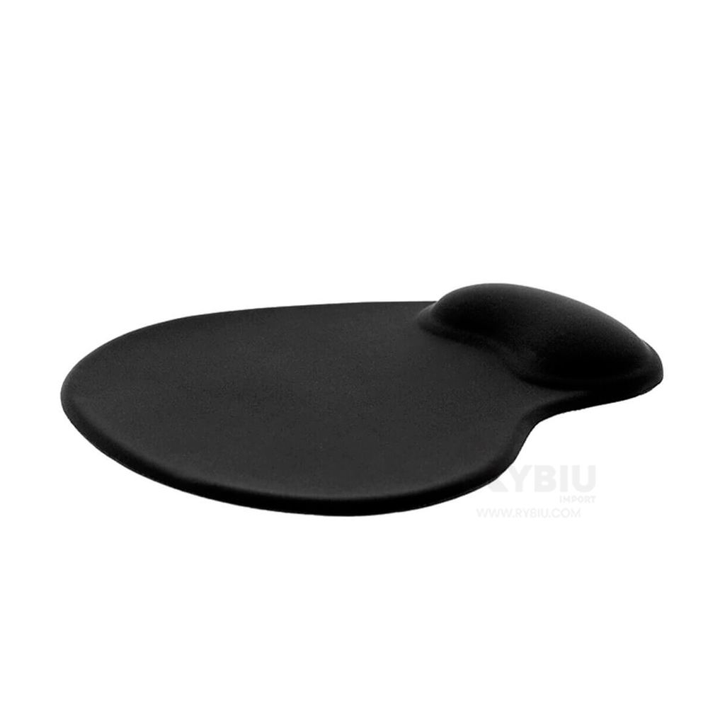 Mouse Pad con Soporte de Gel Color Negro Mouse Pad con Soporte de Gel Color Negro