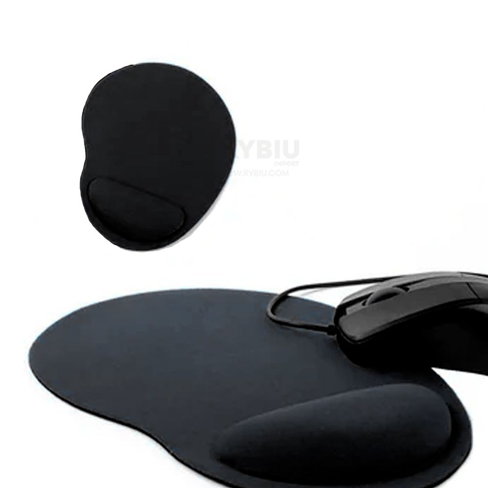 Mouse Tipo Pad Comodo para Escritorio Color Negro Mouse Tipo Pad Comodo para Escritorio Color Negro
