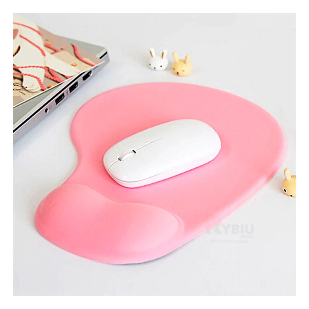 Mouse Pad Gel con Almohadilla Color Rosado Mouse Pad Gel con Almohadilla Color Rosado