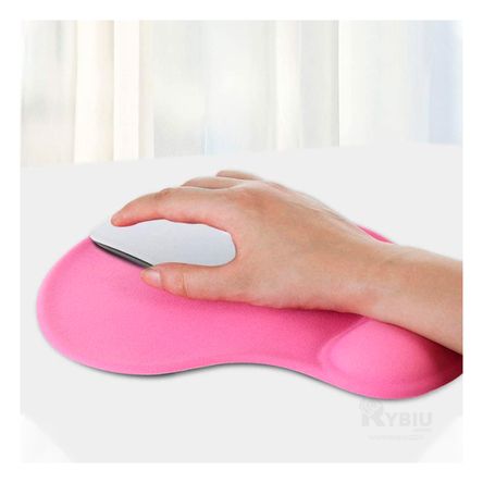 Mouse Pad con Soporte de Gel Color Rosado Mouse Pad con Soporte de Gel Color Rosado