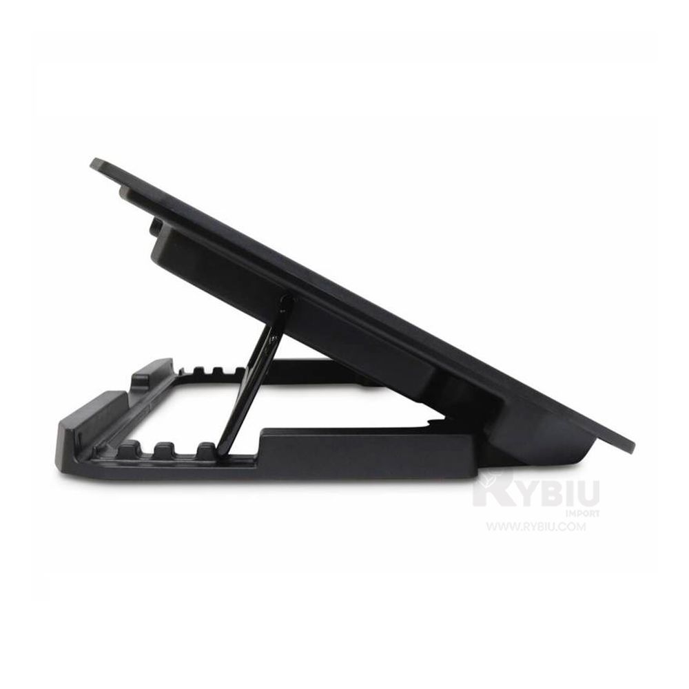 Soporte para Laptop de 2 Ventiladores Color Negro Soporte para Laptop de 2 Ventiladores Color Negro