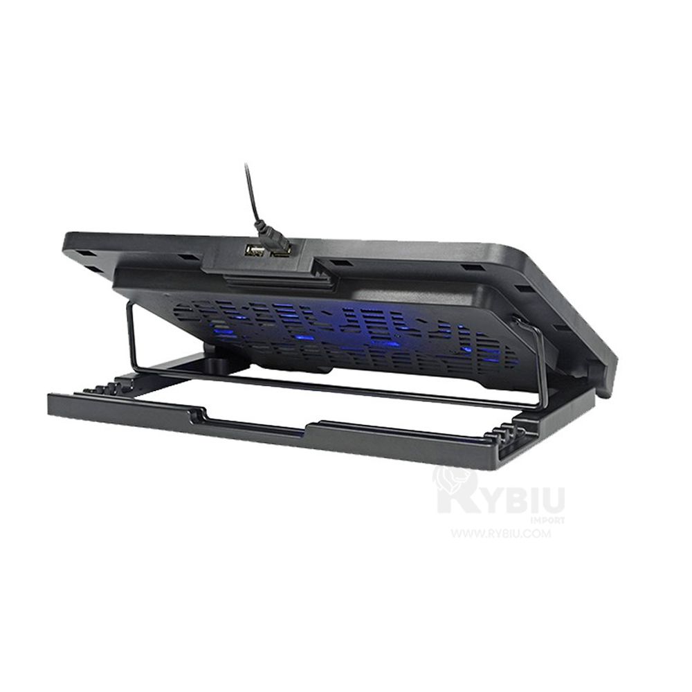 Base Enfriadora para Laptop 2 Ventiladores Negro Base Enfriadora para Laptop 2 Ventiladores Negro