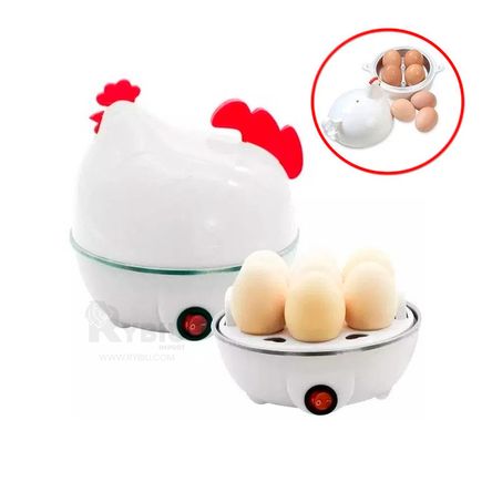 Gallina Hervidora de Huevos Blanco en Cocina