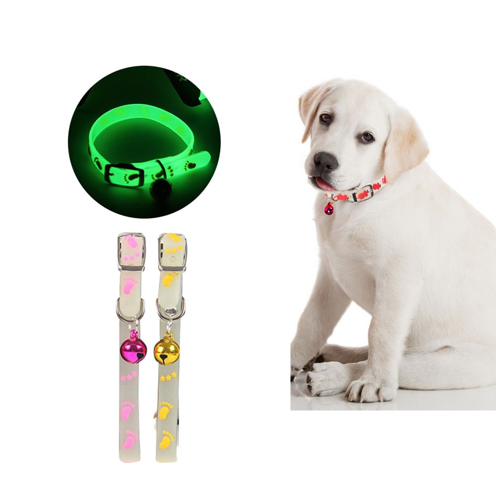 Collar luminoso para mascotas para perros y gatos, utilizado para viajes  seguros al aire libre por