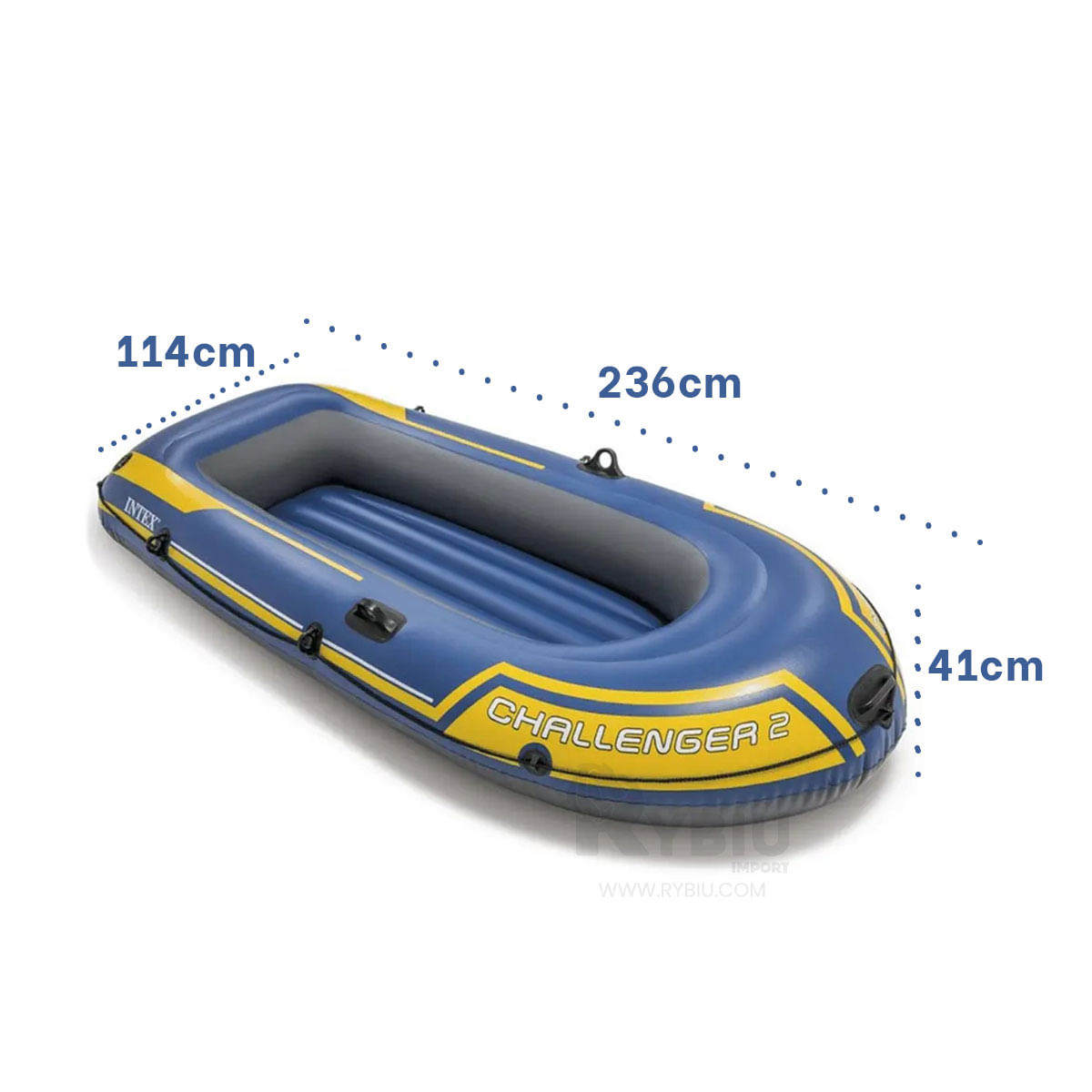 Bote Challenger 2 Intex de Color Azul