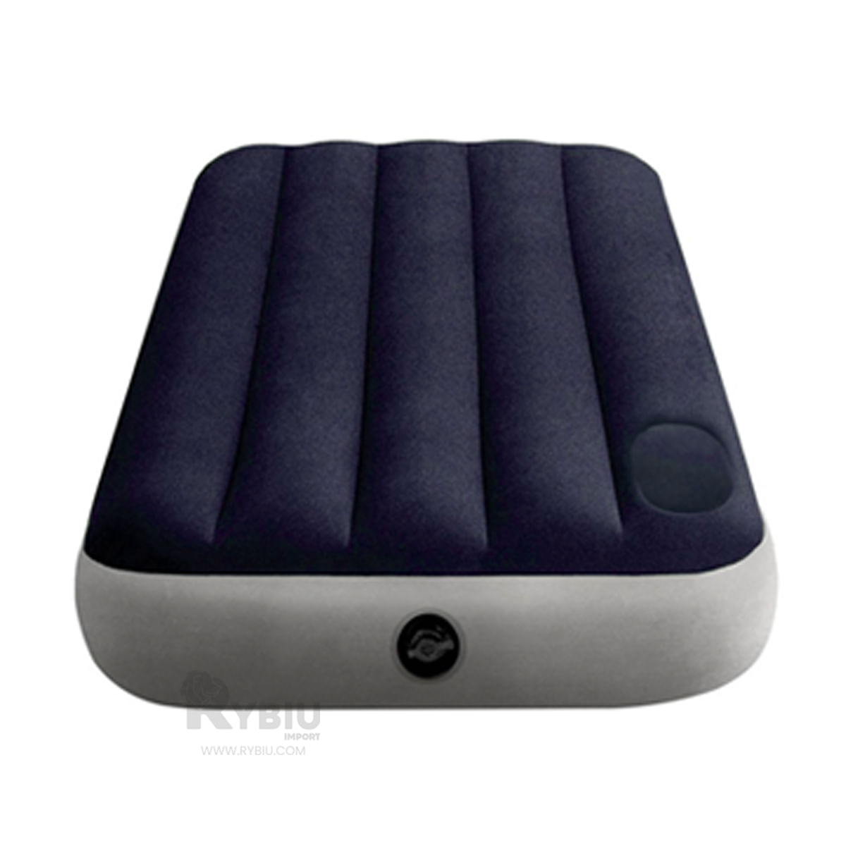 Colchon Inflable 1 Plaza de Color Azul Intex