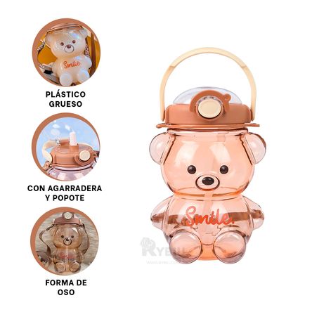 Tomatodo Kawaii de Osito Color Marron