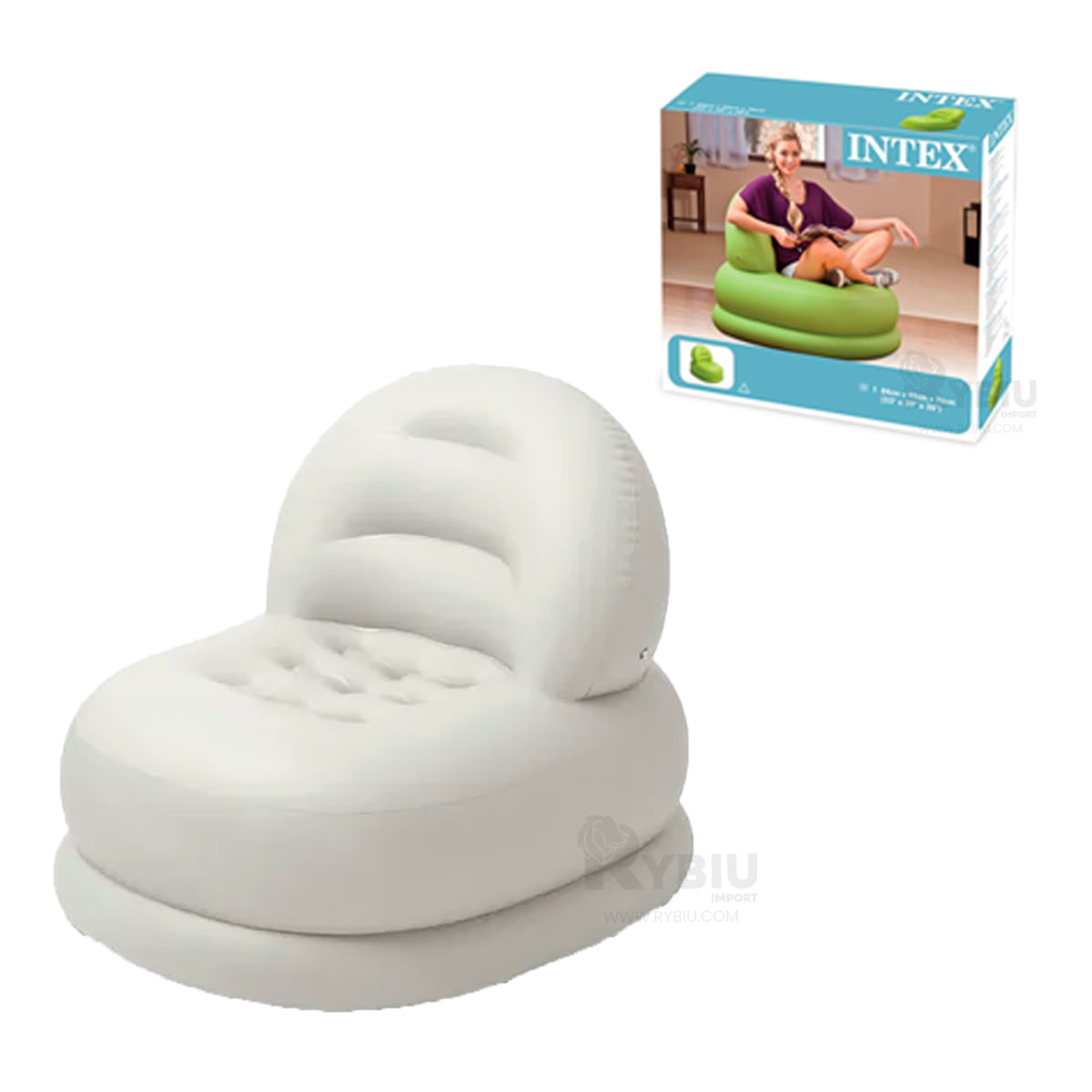 Sofa Clasico para Hogar Color Blanco