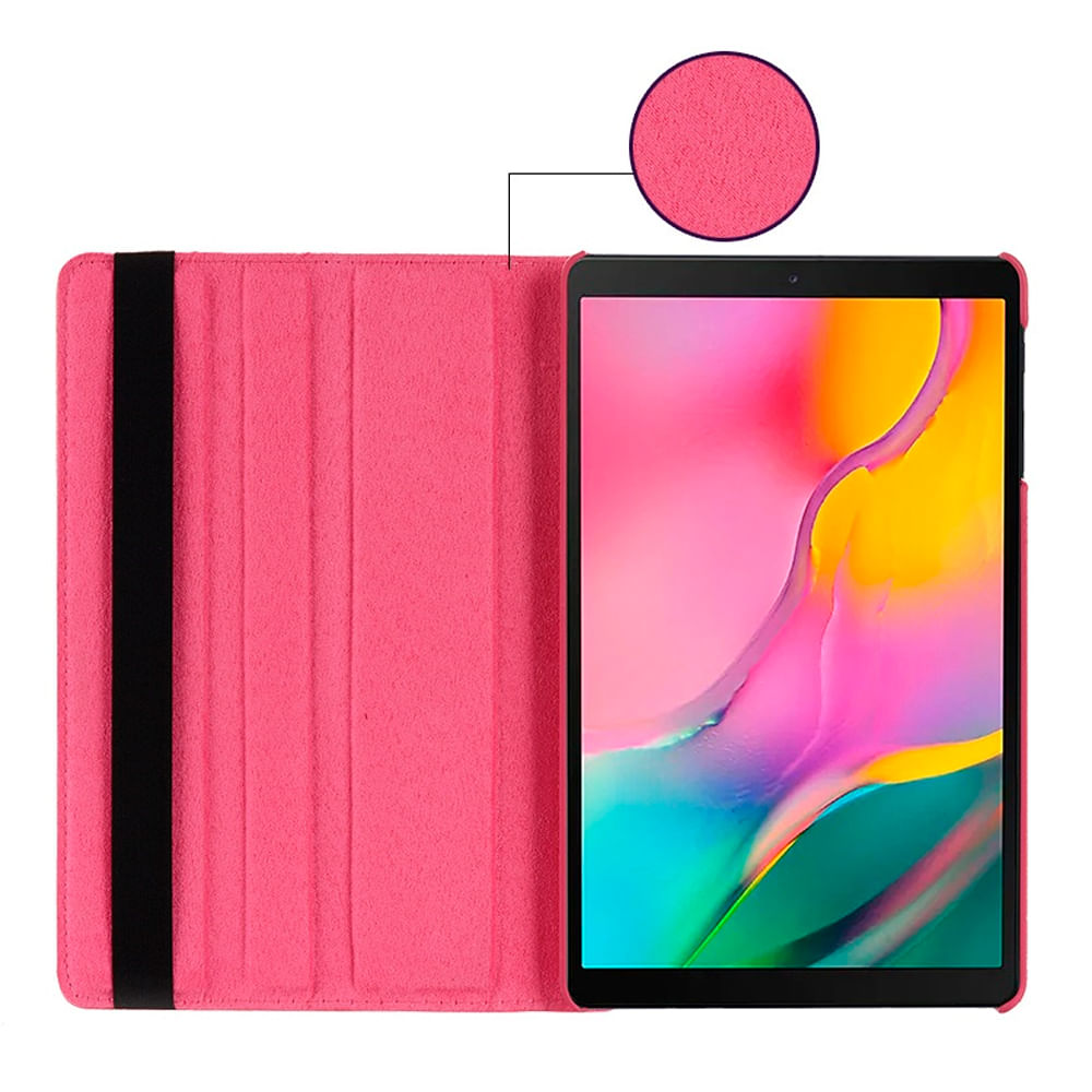 Custodia Sottile In PU Pelle E PC Per Huawei MatePad T 10S / Honor Pad X8 10.1 - Folio Magnetica Con Chiusura - Colore Sky
