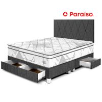 Dormitorio Pocket Advance Con cajones King Cabecera Loft
