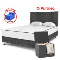 Dormitorio Vital 2 Plaza + Baúl Ch + Sofá cama