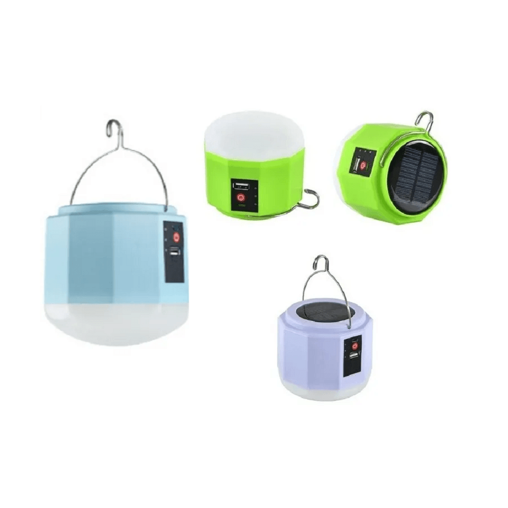 Foco recargable solar 30w Portatil luz blanca