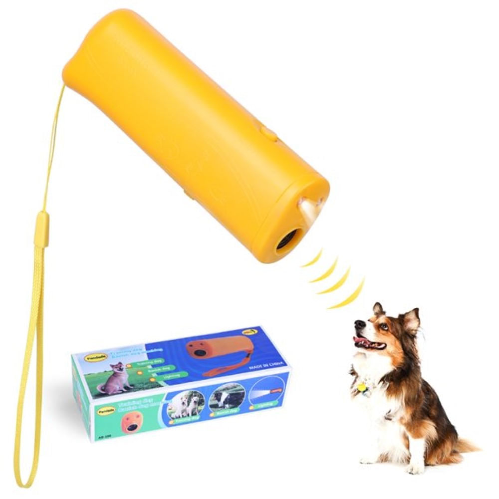 Ahuyentador Repelente de Perros Bravos Ultrasonido LED
