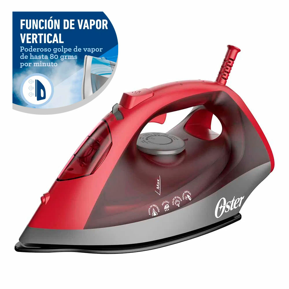 Plancha de vapor Oster con suela de cerámica GCSTBS6051