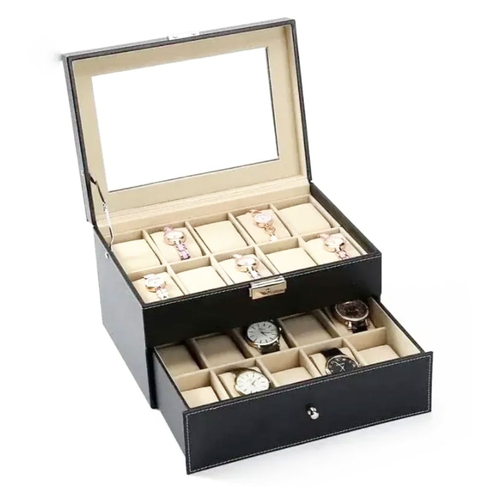 Organizador De Relojes Capacidad Para 20 Relojes