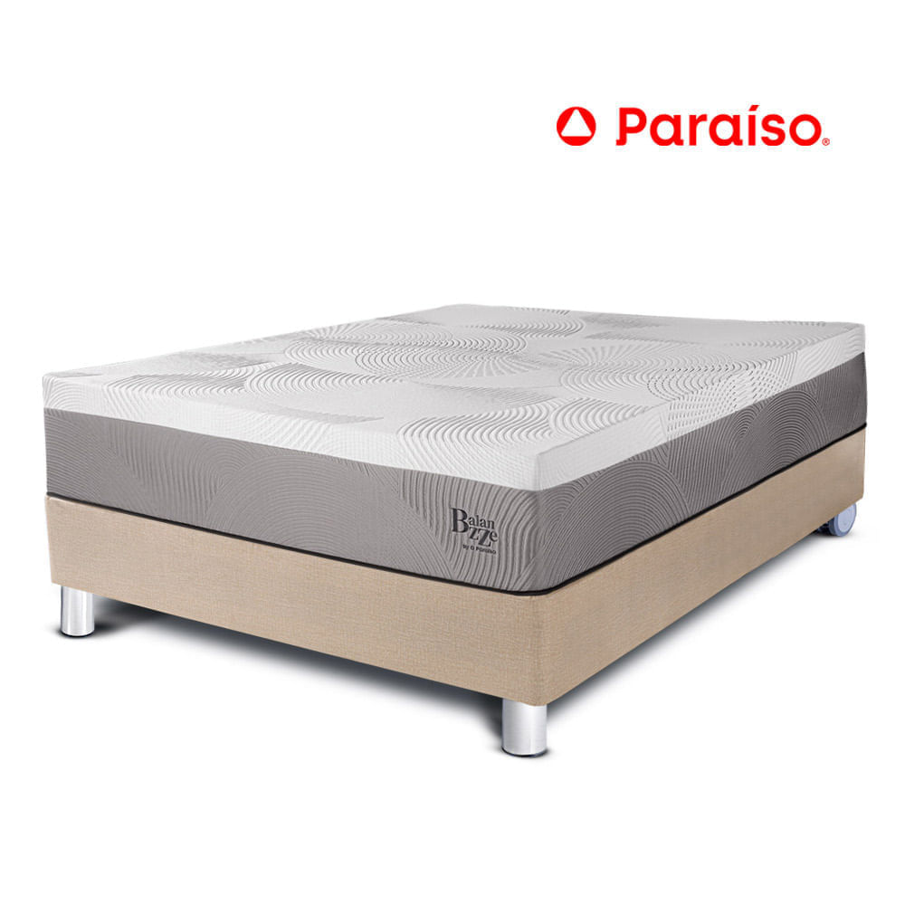 Cama Balanzze 1.5 Plazas  Champagne