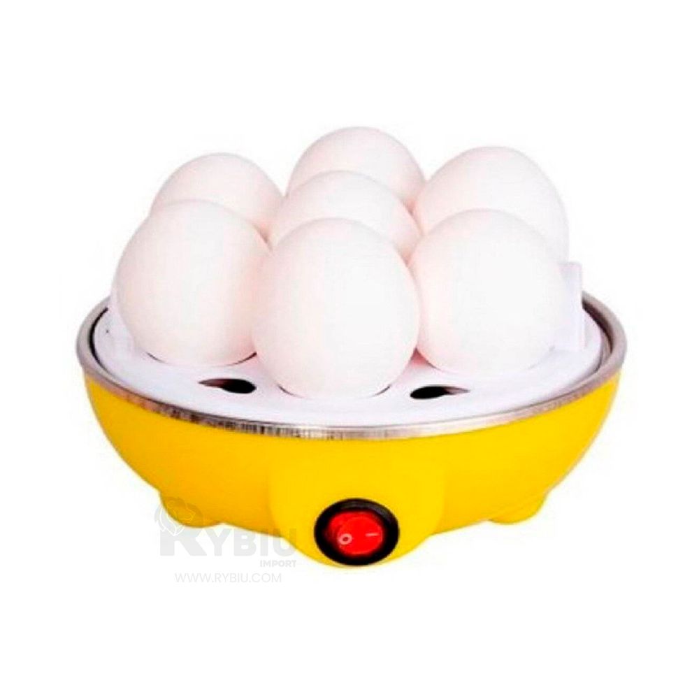 hervidor de huevos electrico amarillo