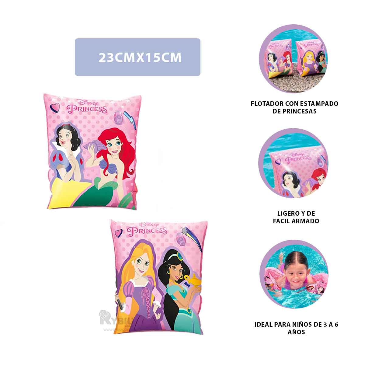 Comodo Flotador de Brazo Infantil de 3 a 6 Años