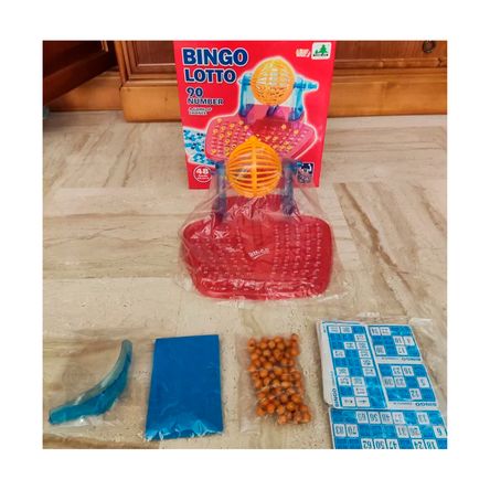 Bingo Lotto Rojo Clasico Ideal Infantil - Promart