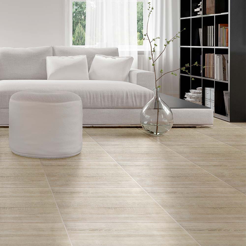 Piso Porcelanato Maderado Celima Cerezo Beige 60 x 60 cm 1.44m2