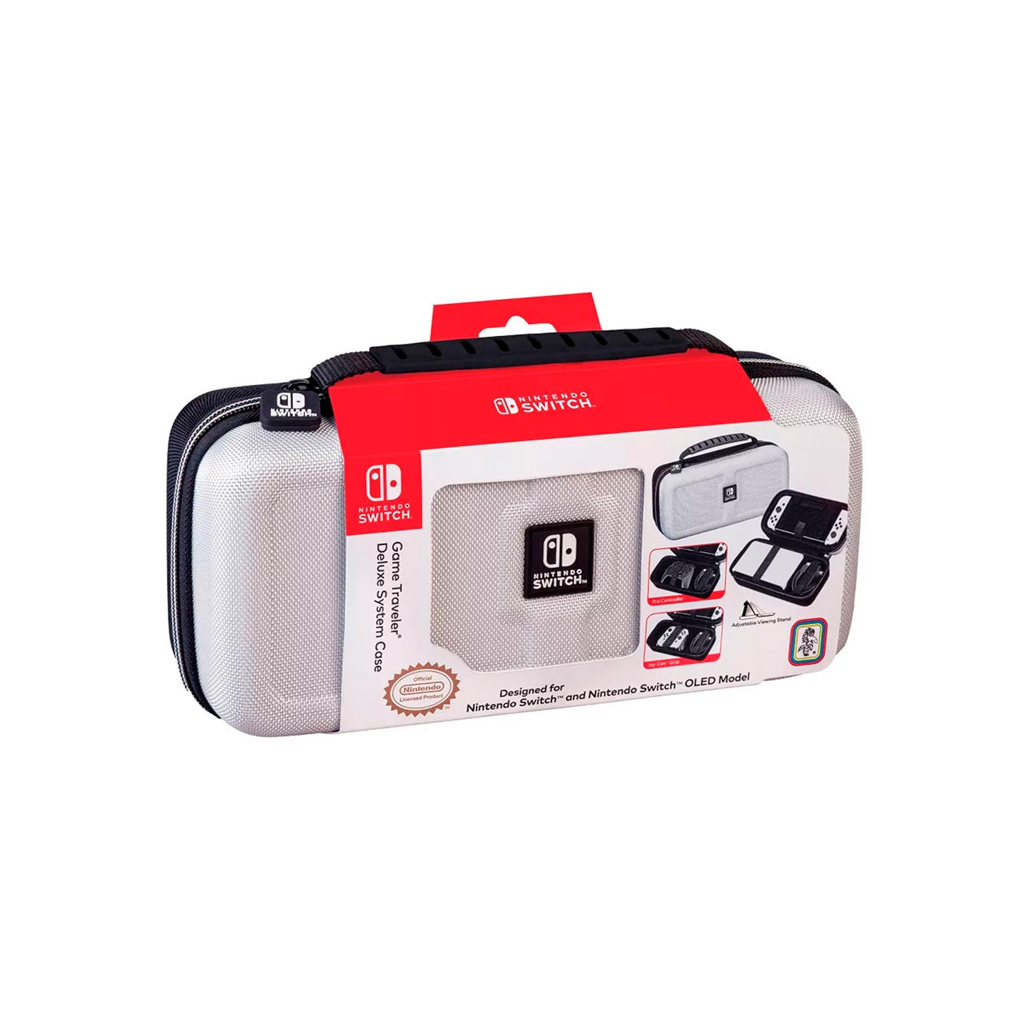 Estuche Original Game Traveler Deluxe Travel Case Oled 1680-White