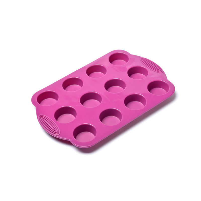 Molde De Silicona Para Mini cupcake 12 Und 30 X 19.5 X 2 Cm PRESS