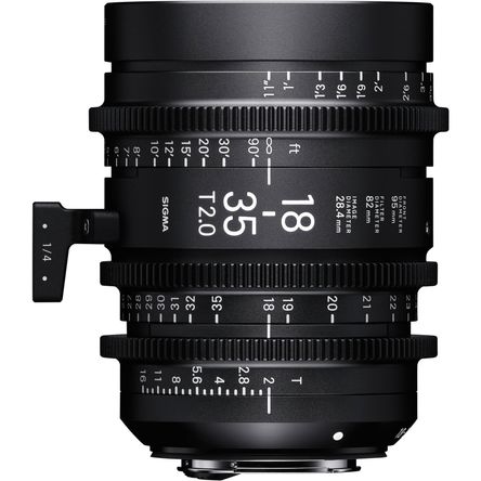 Sigma 18-35 mm T2 Lente de zoom de alta velocidad completamente luminosa (Sony E)