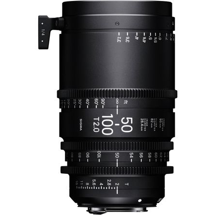 Sigma 50-100 mm T2 Lente de zoom de alta velocidad completamente luminosa (Canon EF, pies)