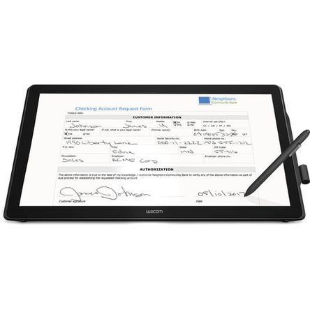 Pantalla con lápiz Full HD de 23,8" DTK-2451 de Wacom