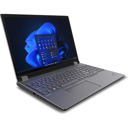 Estación de trabajo móvil Lenovo ThinkPad P16 de 16" (gris tormenta)