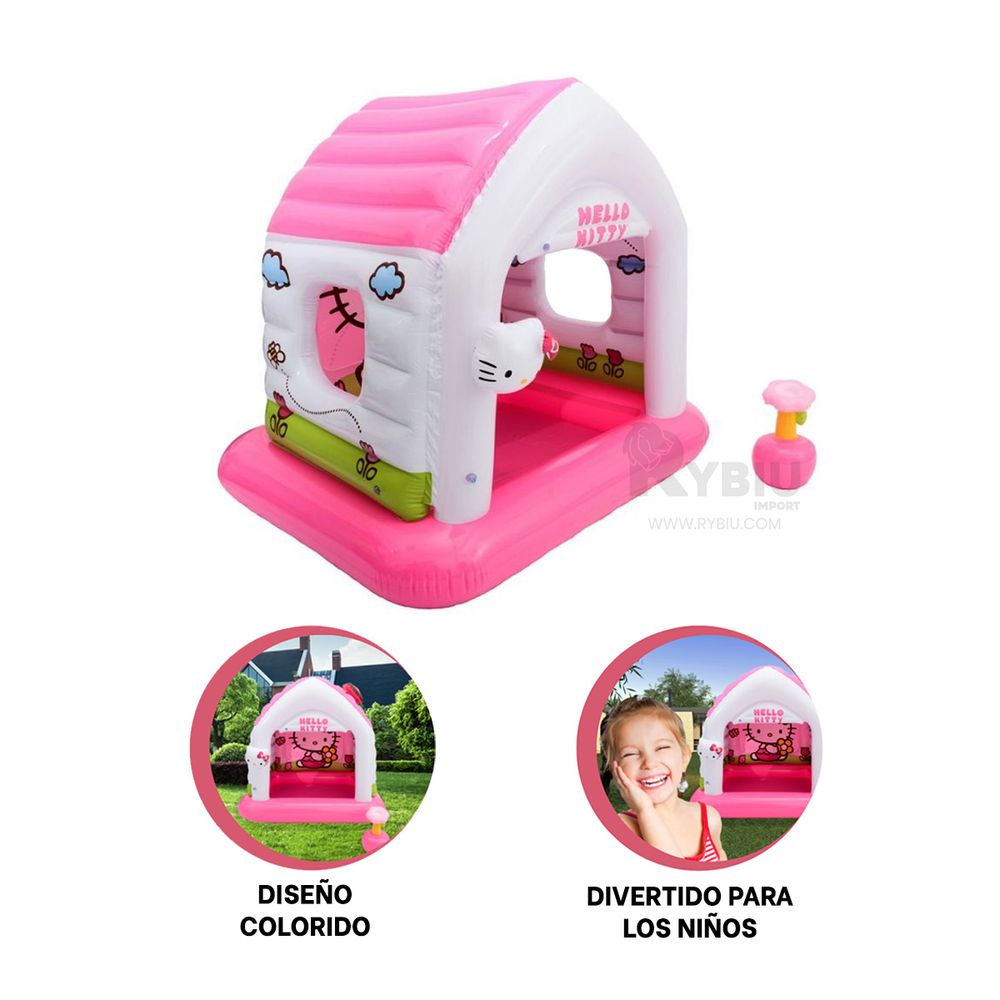 Juguete Casita Hello Kitty Hinchable Juguete Casita Hello Kitty Hinchable
