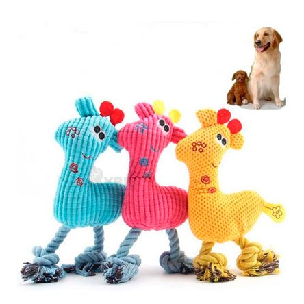 Juguete Tipo Peluche Multicolor Masticable para Mascotas RYBIU IMPORT