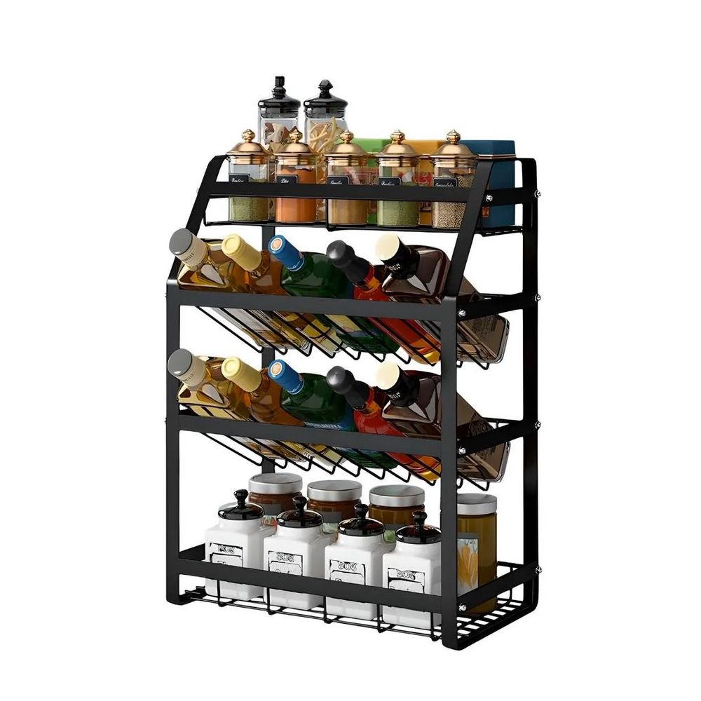 Organizador de condimentos Madera 12 piezas - Promart