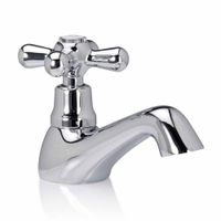 Llave de Lavatorio Trebol Toscana Baja Plata Cromada